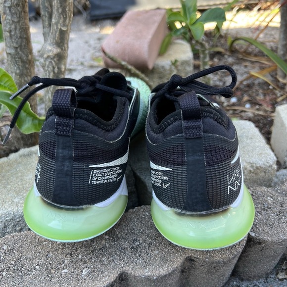 Nike React Vapor NXT HC White Black Mint Men's Size 8 Tennis Shoes CV0724-009 - Picture 4 of 9